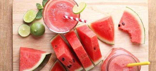 Watermelon diet to lose weight